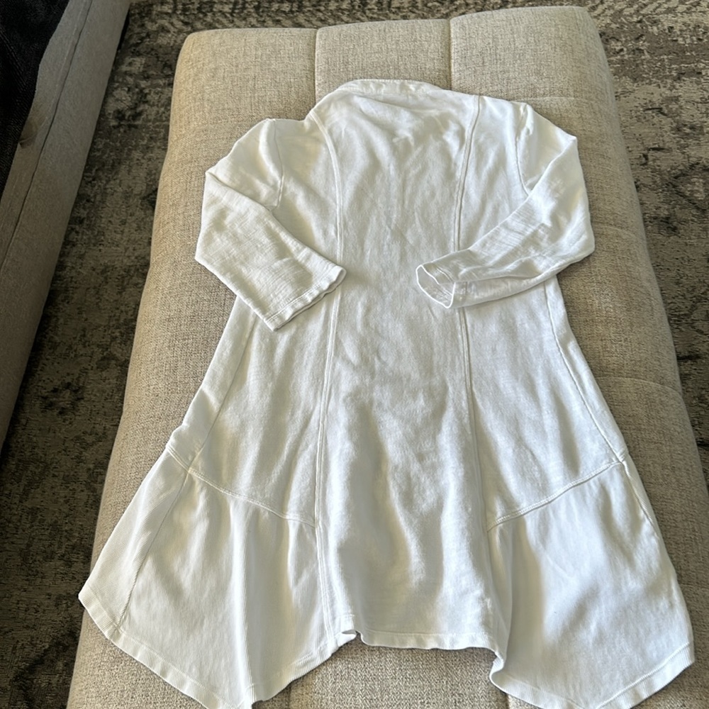XCVI BRAND TUNIC STYLE OPEN FRONT TOP SIZE SMALL - Picture 6 of 6